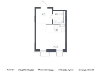 Продается квартира студия, 26.9 м2, посёлок Песочный, жилой комплекс Курортный квартал, 7