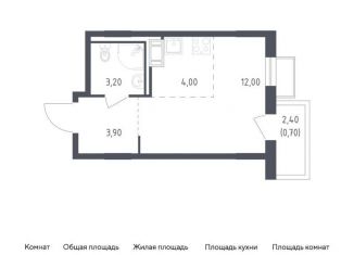 Продам квартиру студию, 23.8 м2, Санкт-Петербург, жилой комплекс Курортный квартал, 7