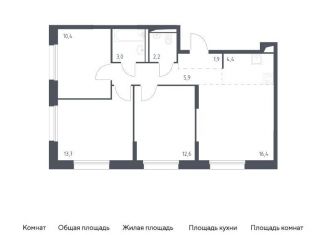 Продается 3-ком. квартира, 70.5 м2, Москва, САО, Ленинградское шоссе, 229Ак2