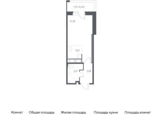 Продам квартиру студию, 26.6 м2, Санкт-Петербург