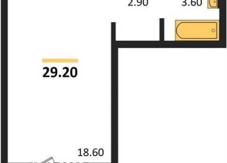 Продается квартира студия, 29.2 м2, посёлок Озёрный, Кедровая улица, 80/3