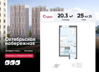 Продаю квартиру студию, 20.3 м2, Санкт-Петербург, муниципальный округ Народный