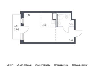 Квартира на продажу студия, 25.8 м2, Мурино