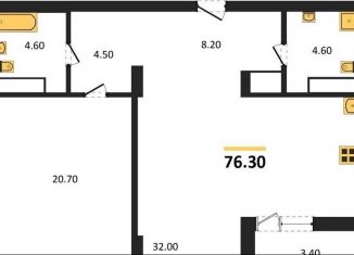 Продам 1-ком. квартиру, 76.3 м2, Воронеж, бульвар Содружества, 1