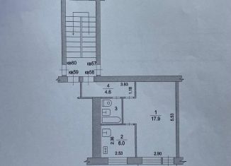 Однокомнатная квартира на продажу, 31.5 м2, Раменское, улица Ногина, 6