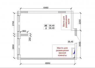 Продаю 2-ком. квартиру, 38.5 м2, Кемерово