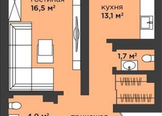 Продается 2-комнатная квартира, 64.4 м2, Калининград, ЖК Лето