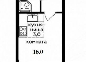Продам квартиру студию, 26.2 м2, Москва, 1-я Магистральная улица, 25, метро Хорошёвская