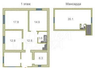 Продажа дома, 104.6 м2, село Онохино, улица Мира