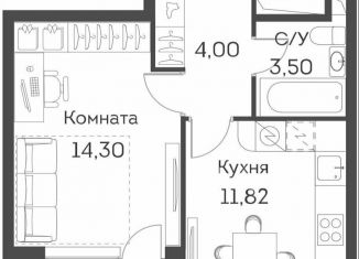 1-ком. квартира на продажу, 35 м2, Москва, метро Стахановская