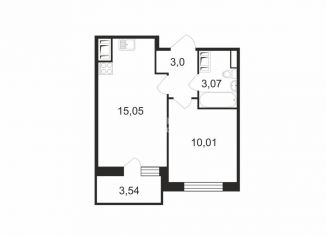 Продам 1-ком. квартиру, 31.1 м2, Санкт-Петербург, ЖК Стрижи в Невском 2