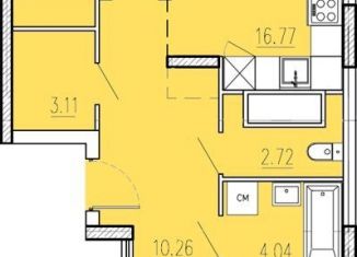 2-ком. квартира на продажу, 74.6 м2, Пензенская область, улица Студёный Кордон, 47