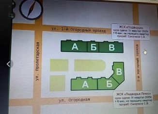 Продается 1-ком. квартира, 38.9 м2, Саратов, ЖК Подворье