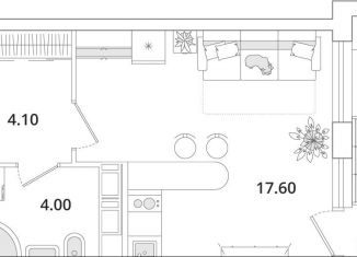 Продам квартиру студию, 28 м2, Санкт-Петербург, Планерная улица, 99, Приморский район