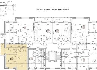 Продаю 2-ком. квартиру, 53.4 м2, Камышин, 5-й микрорайон, 45