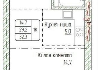 Продажа квартиры студии, 32.3 м2, Новоалтайск, улица Титова, 6