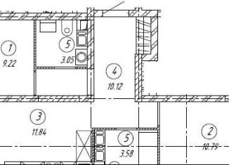 Продаю 2-ком. квартиру, 49.9 м2, Самара, Кировский район, Офицерская улица