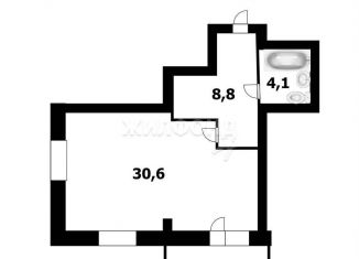 Продаю 1-комнатную квартиру, 43.5 м2, Новосибирск, Кировский район, улица Урманова, 7