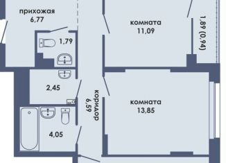 Продажа 3-комнатной квартиры, 93.2 м2, Пермь, Ленинский район