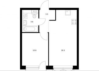 Продается однокомнатная квартира, 36 м2, Москва, район Очаково-Матвеевское, жилой комплекс Новое Очаково, к1.1