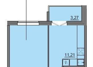 1-комнатная квартира на продажу, 37.2 м2, Киров, Октябрьский район, улица Романа Ердякова, 9