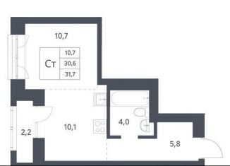 Продажа 1-комнатной квартиры, 32.8 м2, Новосибирск, Красный проспект, 236, метро Заельцовская