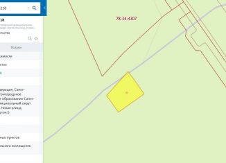 Продаю участок, 12 сот., Санкт-Петербург, муниципальный округ Лахта-Ольгино, Новая улица, 23к2