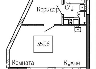 Квартира на продажу студия, 36 м2, Новосибирск