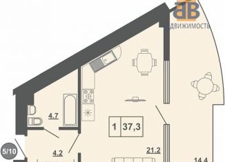 Продается квартира студия, 37.3 м2, Севастополь, Парковая улица, 7