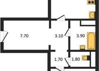 Однокомнатная квартира на продажу, 49.4 м2, Воронеж, Центральный район, улица Загоровского, 9/1