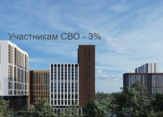 Продам 1-ком. квартиру, 42.1 м2, Барнаул, Центральный район, 6-я Нагорная улица, 15в/к1