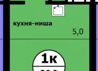 Продам квартиру студию, 26.9 м2, Красноярский край, Вишнёвая улица