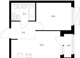 Продаю 1-комнатную квартиру, 31.7 м2, Владивосток, Первомайский район