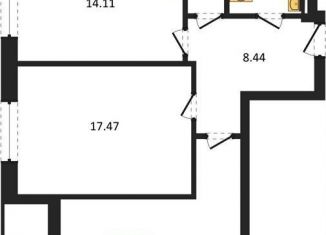 Продажа 2-комнатной квартиры, 65.9 м2, Новосибирск, 1-я Грузинская улица, 32/5