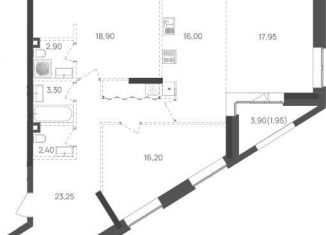 Продаю 3-ком. квартиру, 102.9 м2, Казань, Кировский район, Шоссейная улица, 57