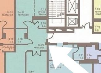 Продаю 3-ком. квартиру, 71 м2, Пермь, улица Карпинского, 110