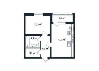 Продается однокомнатная квартира, 43.8 м2, Владимирская область, улица Долголетия, 2к2