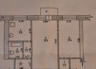 Продаю двухкомнатную квартиру, 42 м2, Тамбов, Советский район