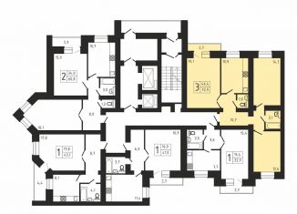 Продается 3-комнатная квартира, 72.9 м2, Саратов, улица имени Ю.И. Менякина, 6, Волжский район