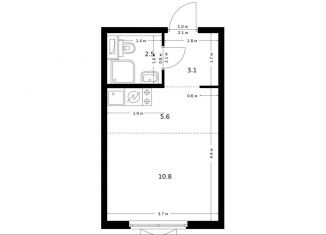 Продам квартиру студию, 22 м2, Москва, жилой комплекс Большая Академическая 85, к3.2