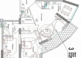 Продам 3-комнатную квартиру, 136 м2, Краснодарский край, Красногвардейская улица, 36