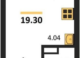 Продам квартиру студию, 19.3 м2, Воронеж, Левобережный район