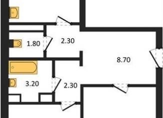 Продажа 2-ком. квартиры, 66 м2, Воронежская область, улица Генерала Черткова, 2