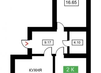 Продаю 2-комнатную квартиру, 60 м2, Краснодар, улица Лётчика Позднякова, 2к10, Прикубанский округ