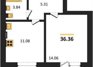 Продаю 1-комнатную квартиру, 36.4 м2, Отрадненское сельское поселение