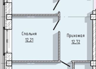 Продается 2-ком. квартира, 60.2 м2, Нальчик, район Молодёжный