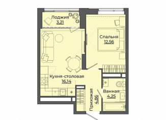 Продаю 1-ком. квартиру, 41 м2, Екатеринбург, метро Уральская, улица Блюхера, 26