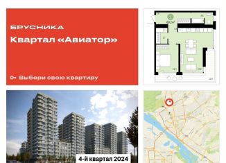 Однокомнатная квартира на продажу, 69 м2, Новосибирская область, жилой комплекс Авиатор, 2