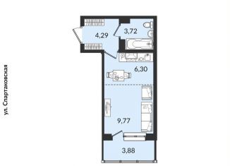 Продается квартира студия, 28 м2, Иркутская область