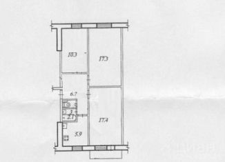 3-комнатная квартира на продажу, 63 м2, Красноярский край, улица Воронова